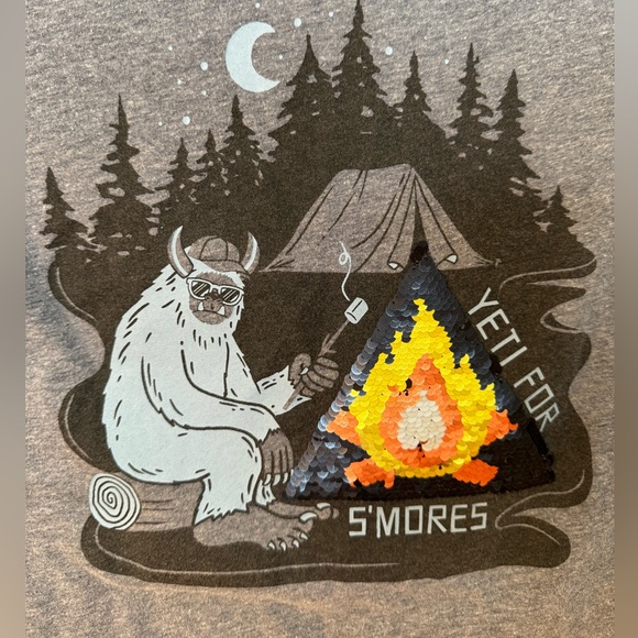 [Free add on item] Yeti for s’mores t-shirt - Picture 4 of 6